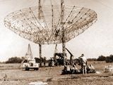 Montaje de la Antena I sobre la base