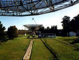 La Antena I vista desde la base de Antena II