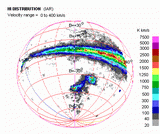 IAR - Velocity range = 0 to 400 Km/s