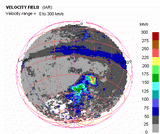 IAR - Velocity field = 0 to 300 Km/s